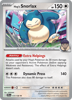 Hop's Snorlax